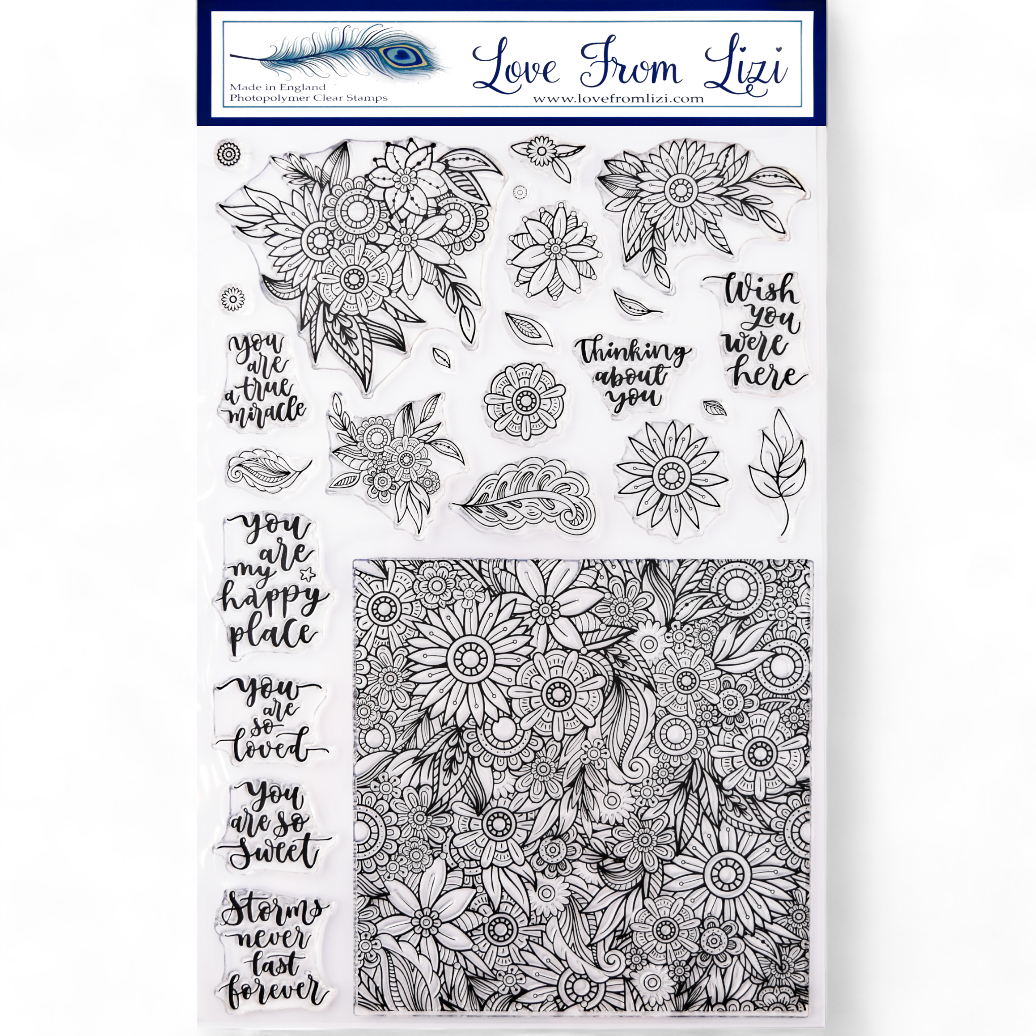 Happy Days - A4 Stamp Set
